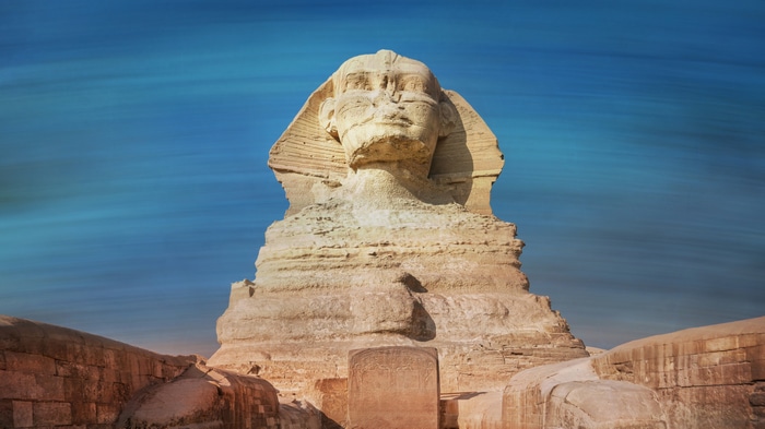 The Great Sphinx of Giza in Egypt