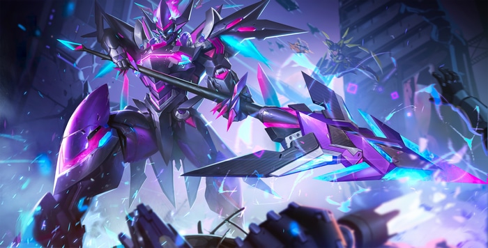 4K Honor of Kings Robot with Spear