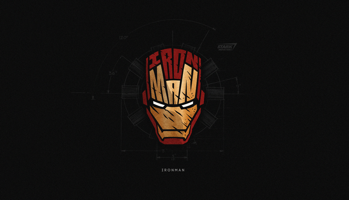 Iron Man Helmet Blueprint