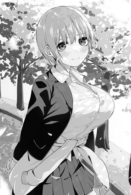 Nakano Ichika from 5-toubun no Hanayome fan art