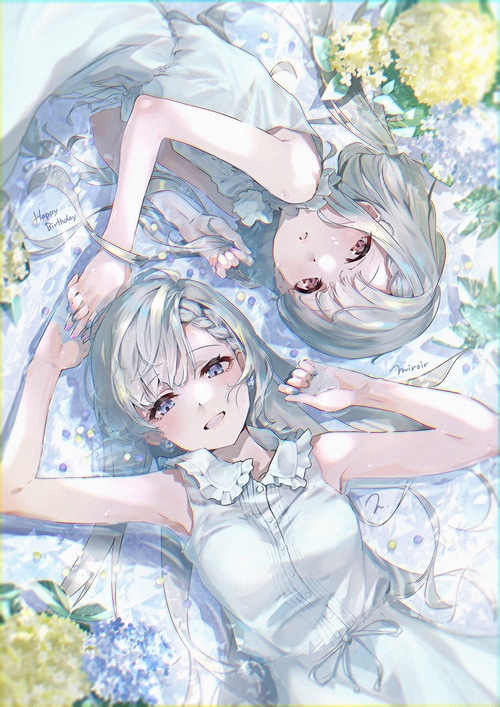 Hisakawa Hayate and Hisakawa Nagi fan art