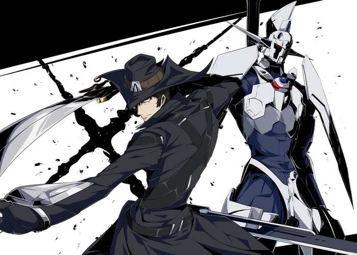 Gun X Sword: Van and Shimure with swords