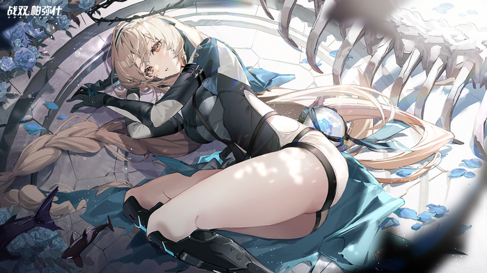Lee from Punishing: Gray Raven with braids