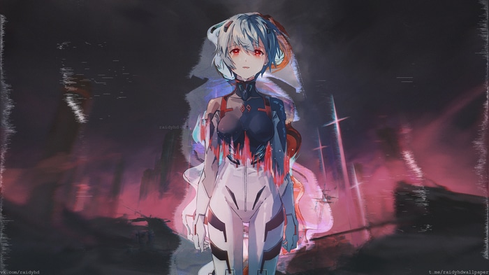 4K Ayanami Rei from Neon Genesis Evangelion