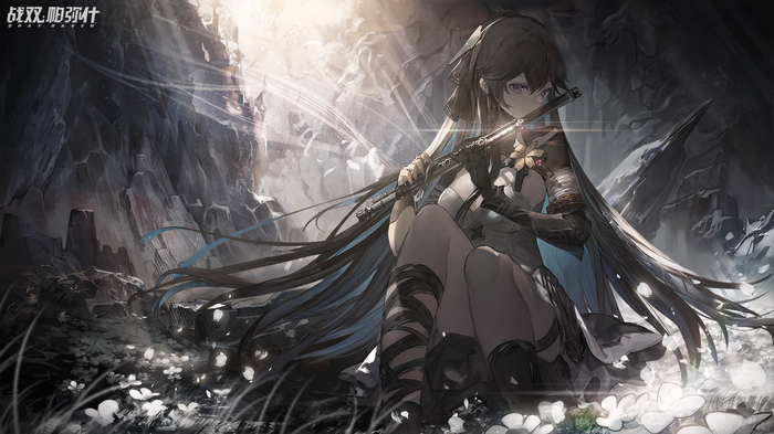 Punishing: Gray Raven anime game character with flute