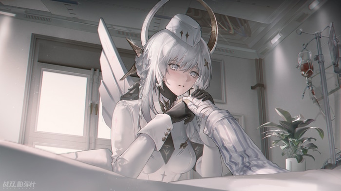 Punishing: Gray Raven anime girl in hospital