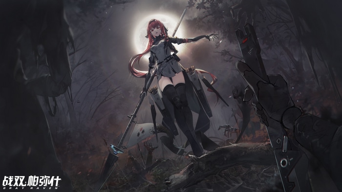 Punishing: Gray Raven anime game art