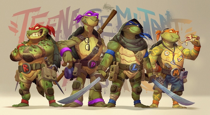 Teenage Mutant Ninja Turtles by Nicola Saviori