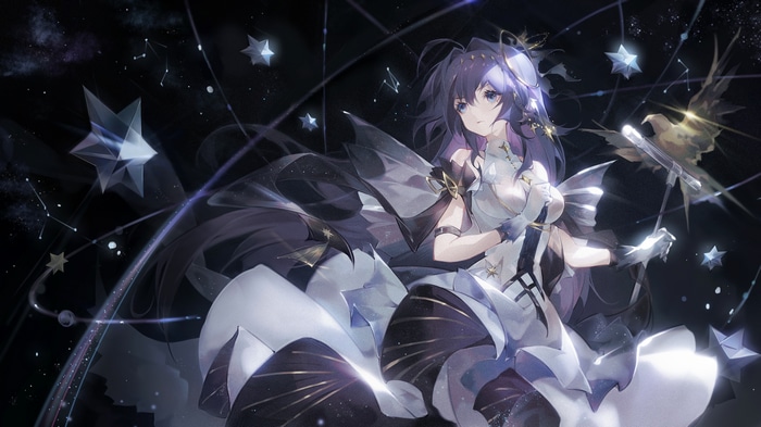 4K Astesia fan art from Arknights