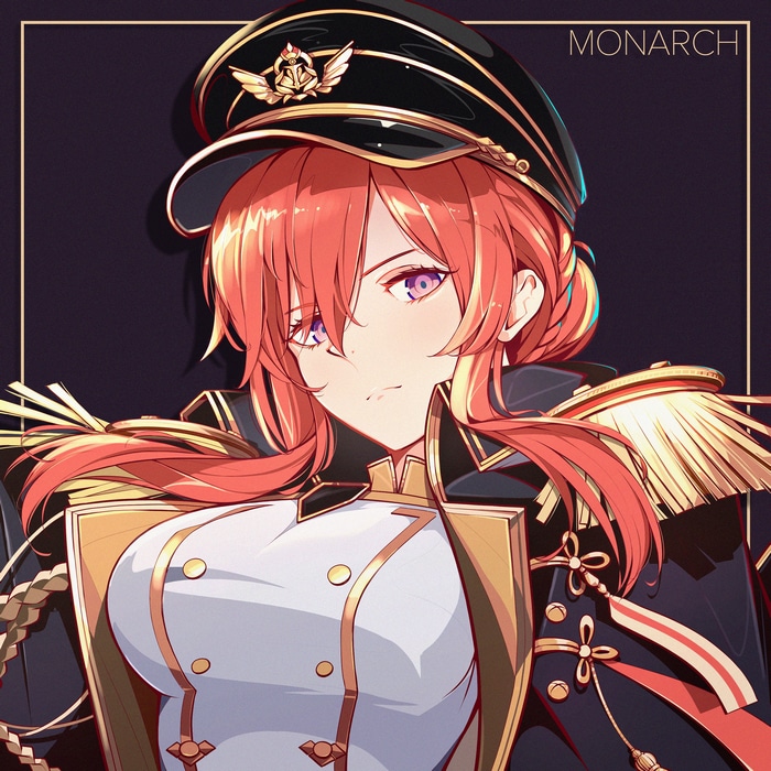 Monarch from Azur Lane fan art
