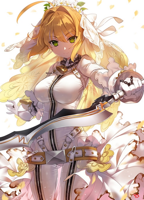 Nero Claudius Saber Bride Fate/Extra Fan Art
