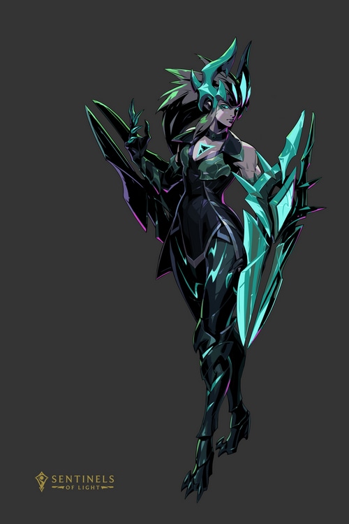 Ruined King Shyvana from League of Legends