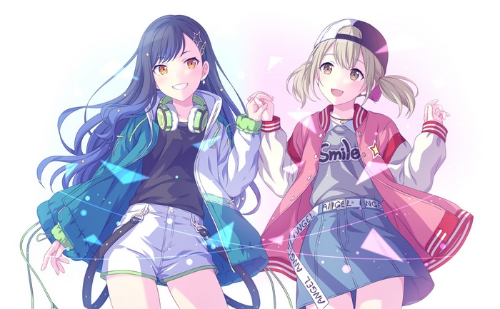 Shiraishi An and Azusawa Kohane from Project Sekai