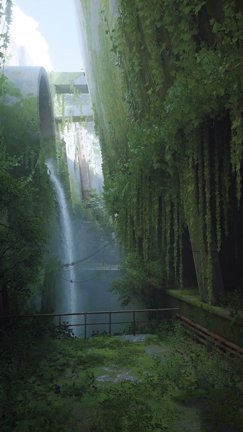 Stray Game CG Screenshot