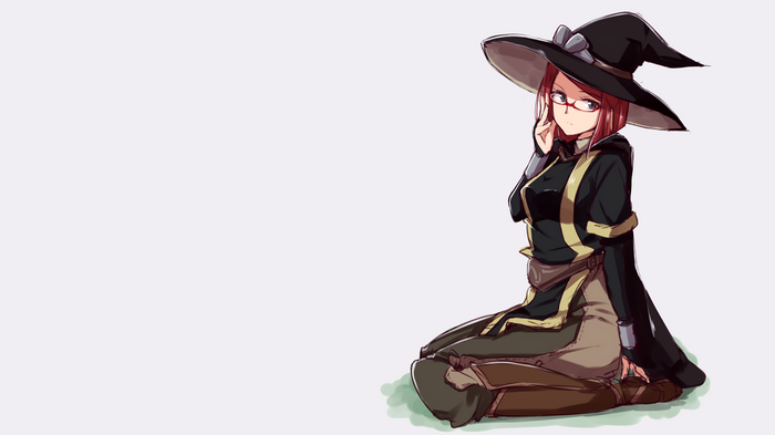 Miriel from Fire Emblem: Awakening wearing a witch hat
