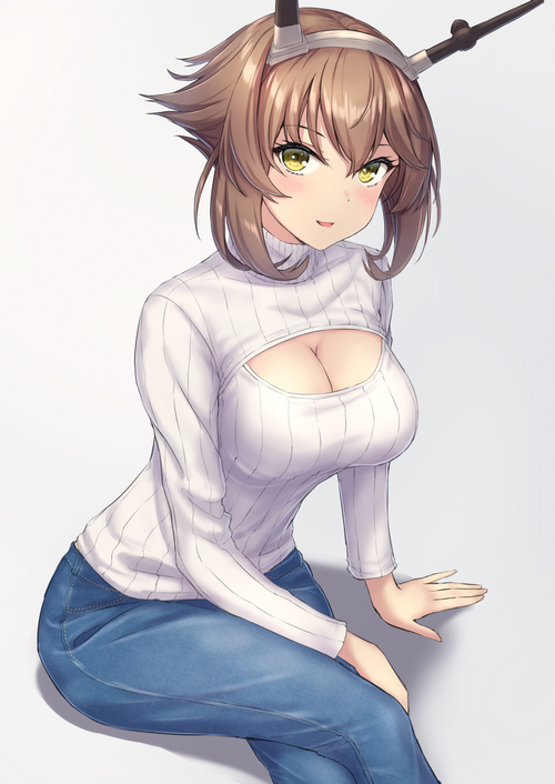Mutsu from Kantai Collection fan art