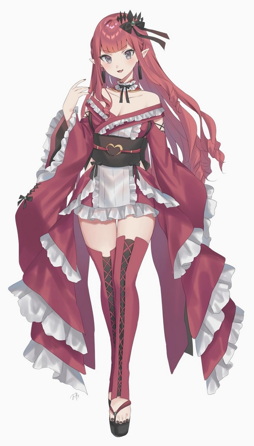 Baobhan Sith from Fate/Grand Order fan art