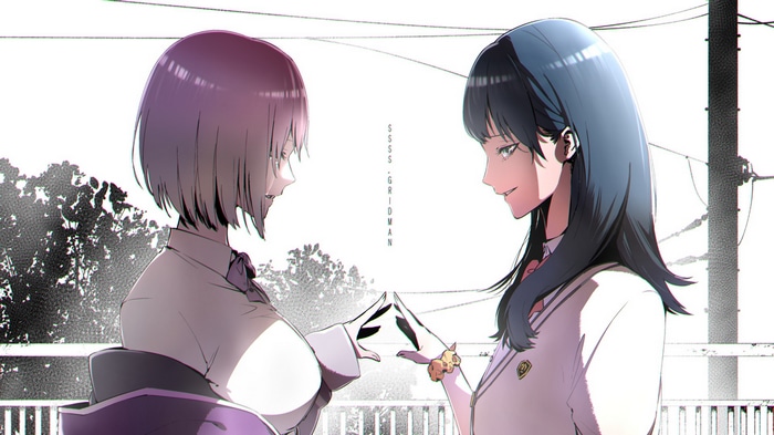 SSSS.GRIDMAN: Akane and Rikka fan art
