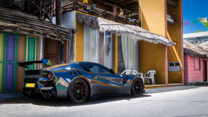 4K Forza Horizon 5 Ferrari in Mexico