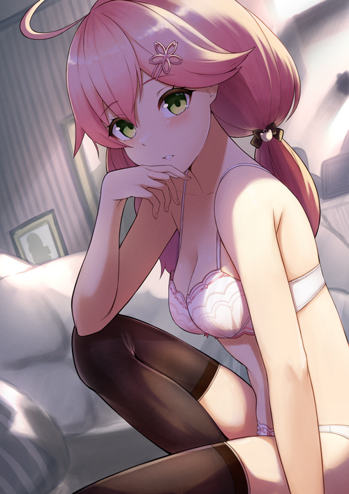 Sakura Miko in Lingerie