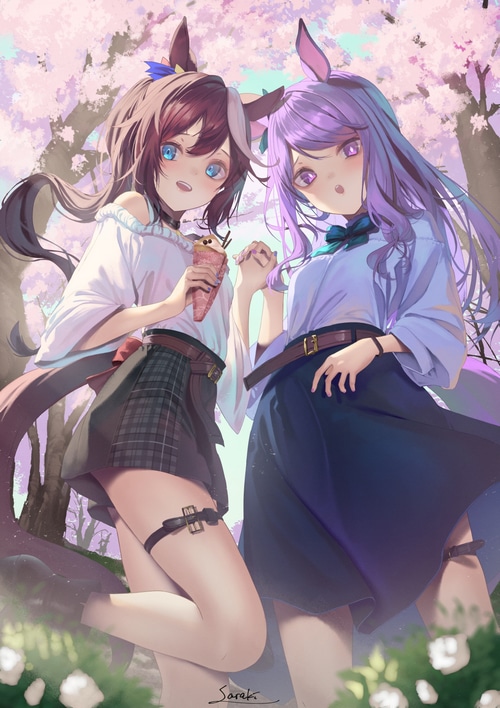 Uma Musume Pretty Derby: Tokai Teio and Mejiro McQueen