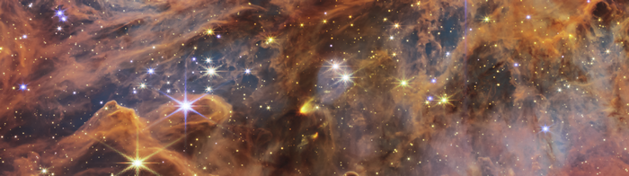 4K Carina Nebula NGC 3324 by James Webb Space Telescope