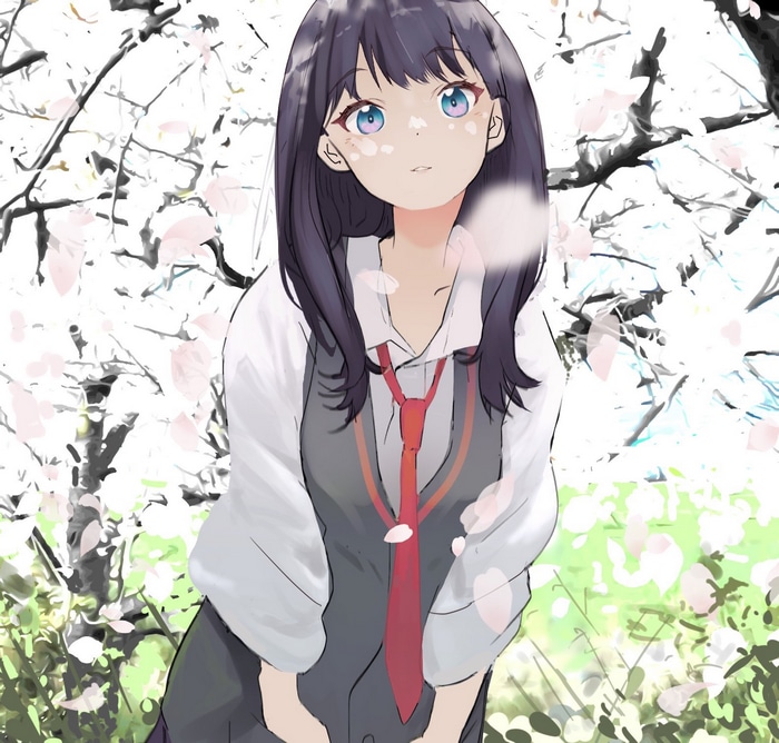 Takarada Rikka fan art from SSSS.GRIDMAN