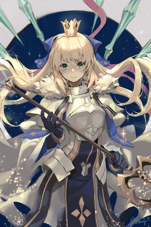 Artoria Caster from Fate/Grand Order fan art