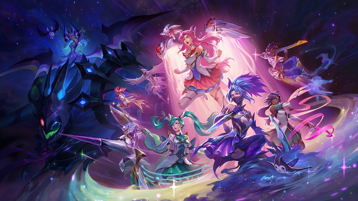 Star Nemesis Fiddlesticks and Star Guardians in League of Legends