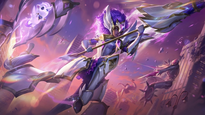 Star Guardian Rell and companion in League of Legends