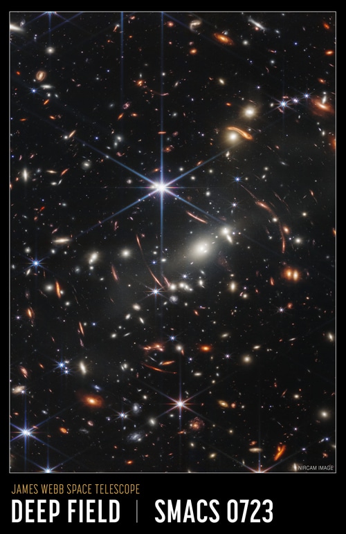 James Webb Space Telescope Deep Field SMACS 0723