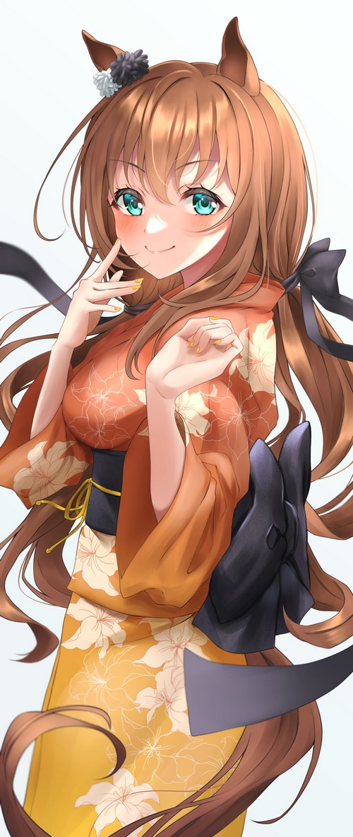 Maruzensky in a Yukata