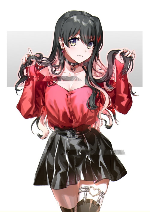 Naganami from Kantai Collection fan art