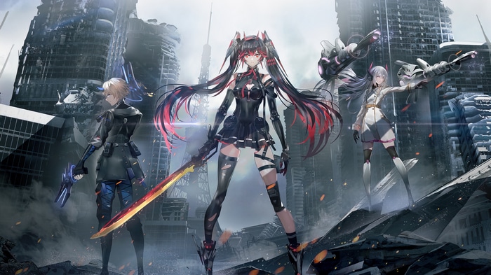 Lucia, Liv, and Lee from Punishing: Gray Raven