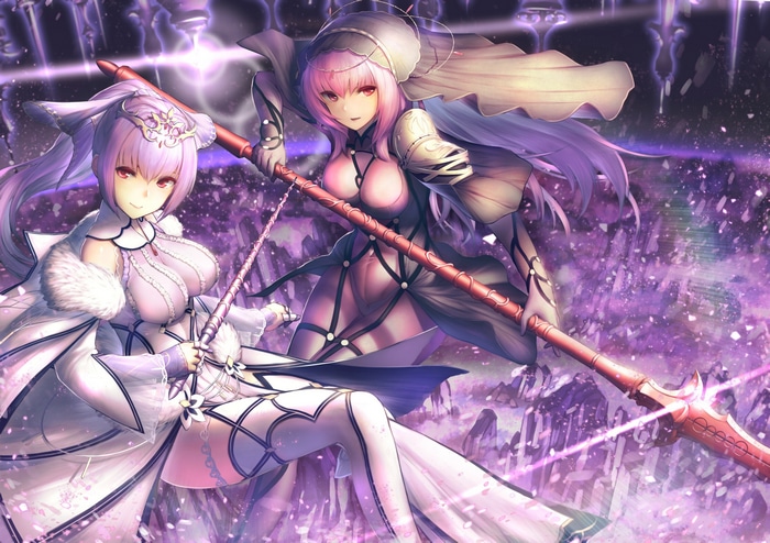 Scathach and Skadi from Fate/Grand Order