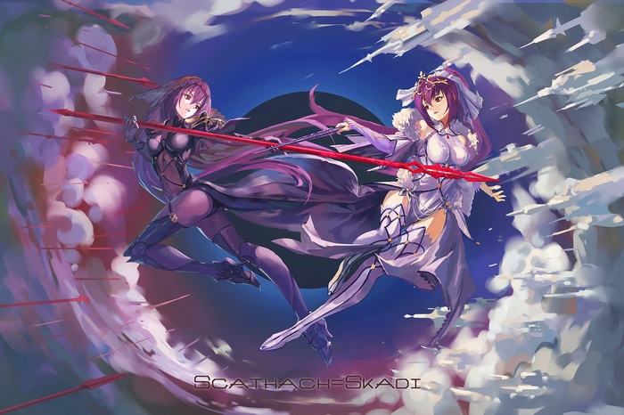 Scathach and Skadi from Fate/Grand Order