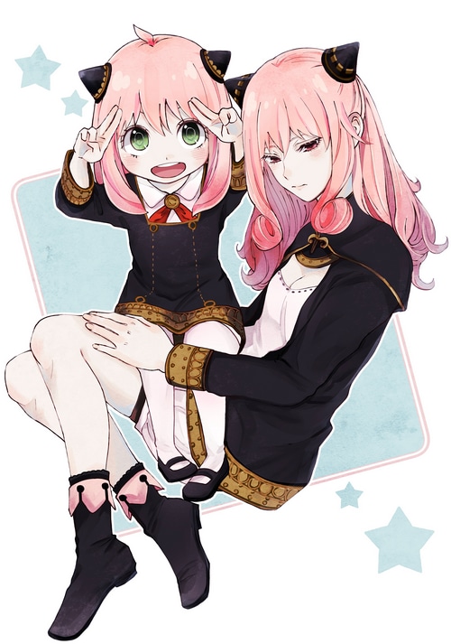 Anya Forger and Yor Forger from Spy x Family