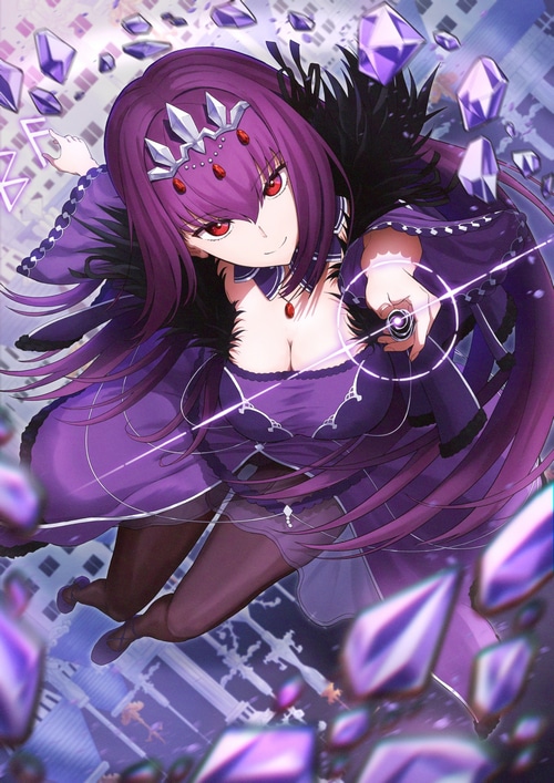 Scathach Skadi from Fate/Grand Order fan art