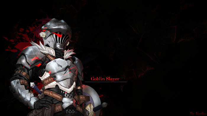 Goblin Slayer in Armor with Sword and Shield
