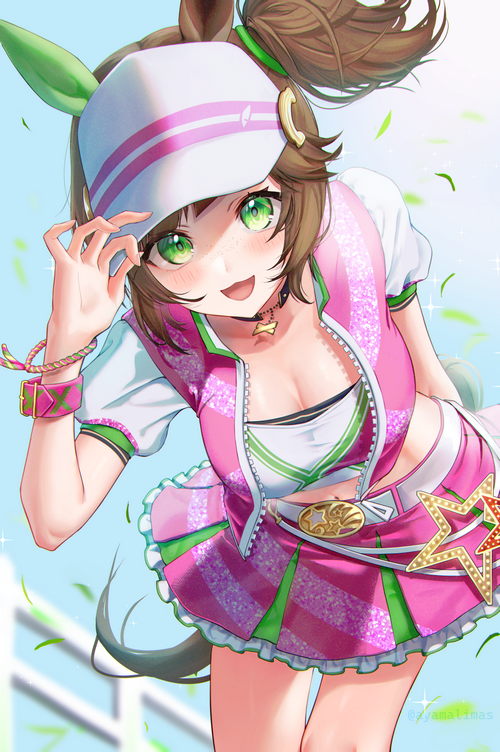 Ines Fujin from Uma Musume Pretty Derby fan art