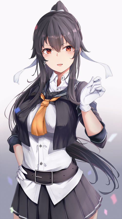 Yahagi from Kantai Collection fan art