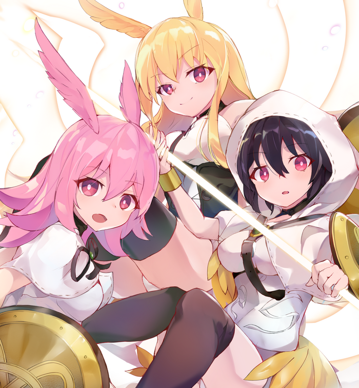 Thrud, Hildr, and Ortlinde from Fate/Grand Order