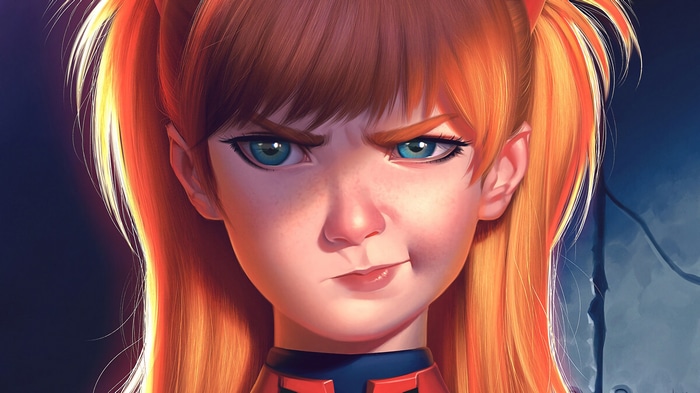 Asuka Langley Soryu from Neon Genesis Evangelion