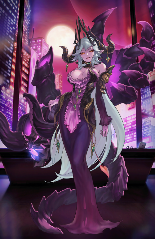 Lilith, a demon girl from Guardian Tales