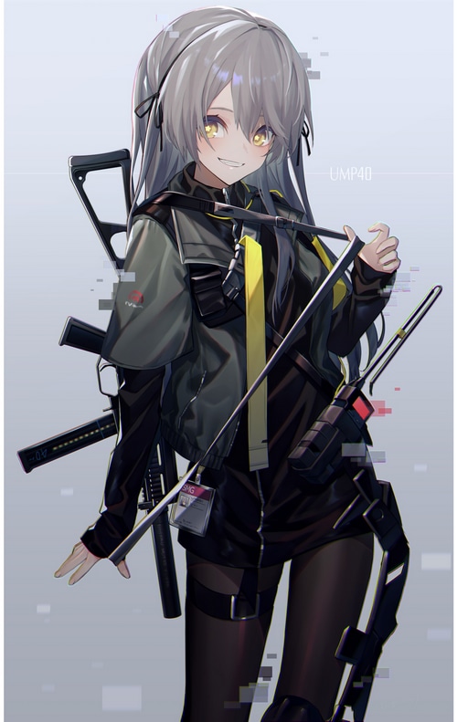UMP40 from Girls Frontline with guns