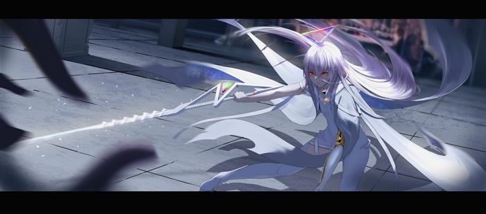 4K Fantasy Art of a Girl with a Weapon