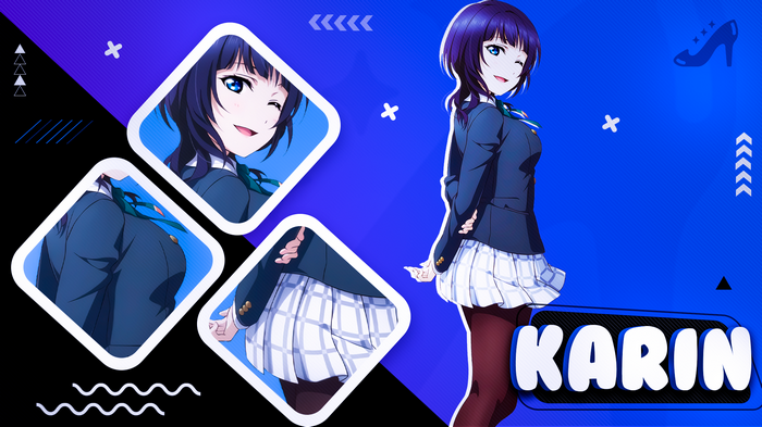 Asaka Karin from Love Live! Nijigasaki High School Idol Club