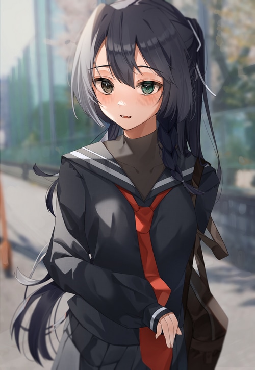 4K School Uniform Fan Art