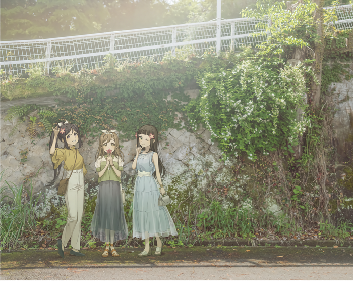 Kunikida Hanamaru, Matsuura Kanan, Kurosawa Dia in Love Live! Sunshine