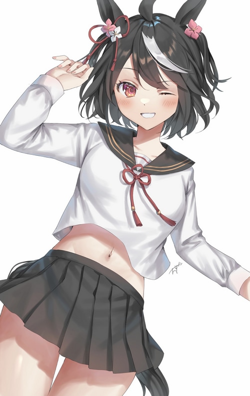 Kitasan Black Uma Musume Pretty Derby Fan Art